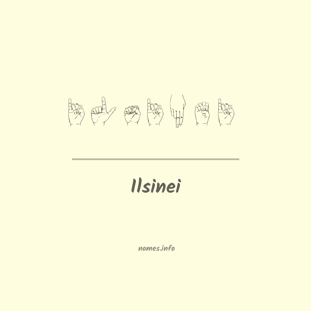 Ilsinei em Libras