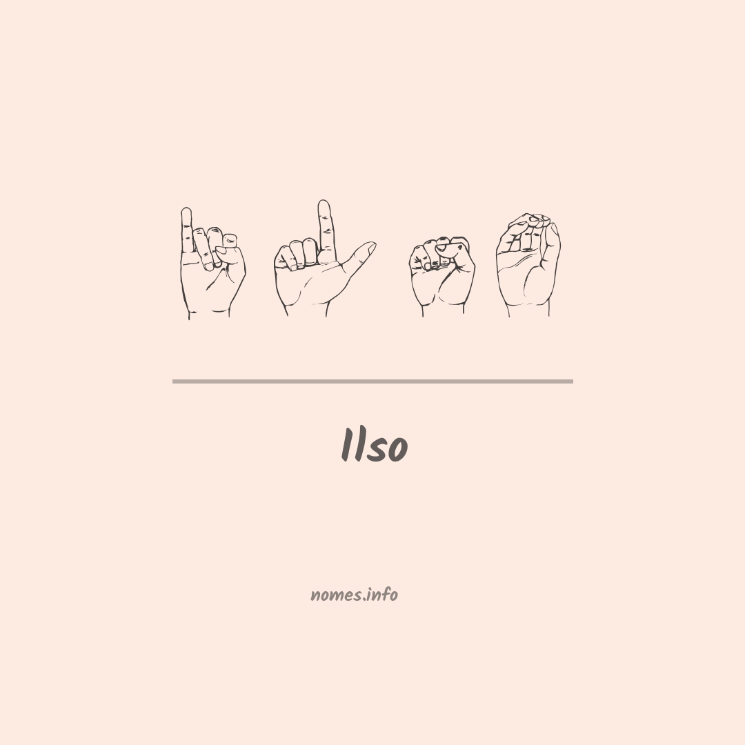 Ilso em Libras