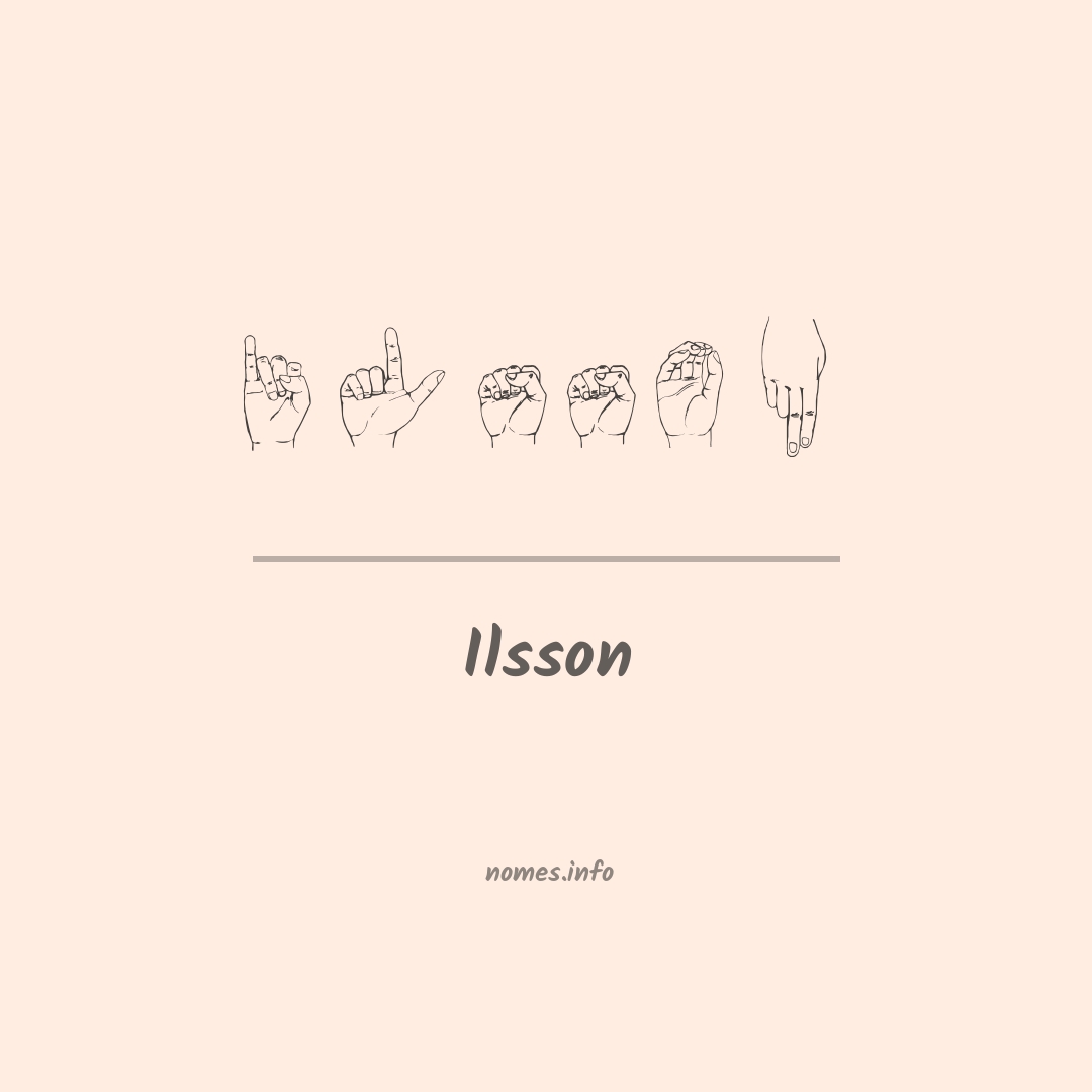 Ilsson em Libras