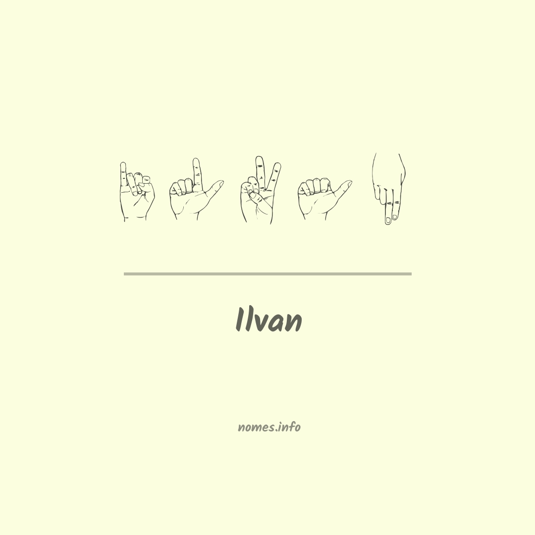 Ilvan em Libras