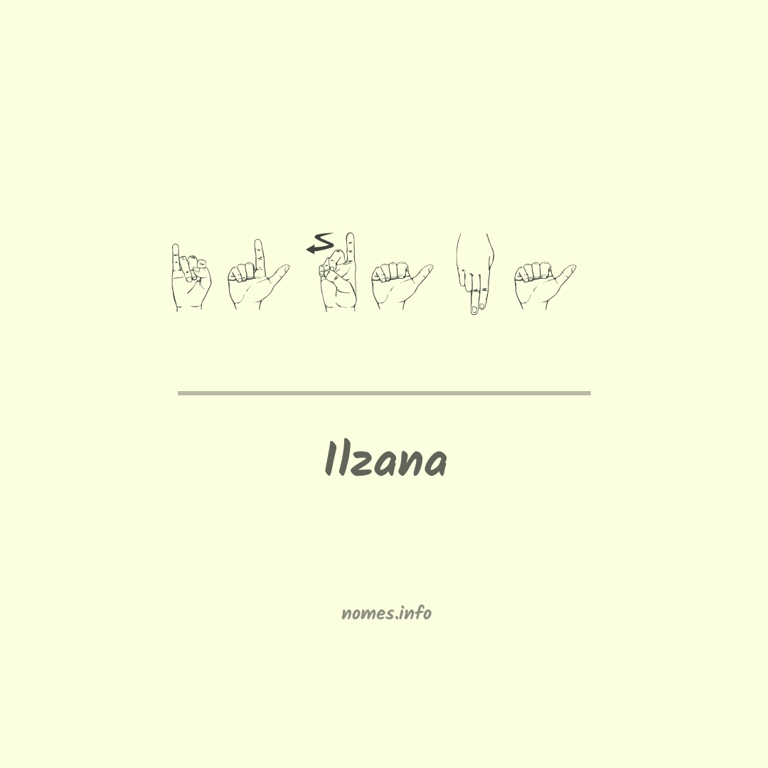 Ilzana em Libras