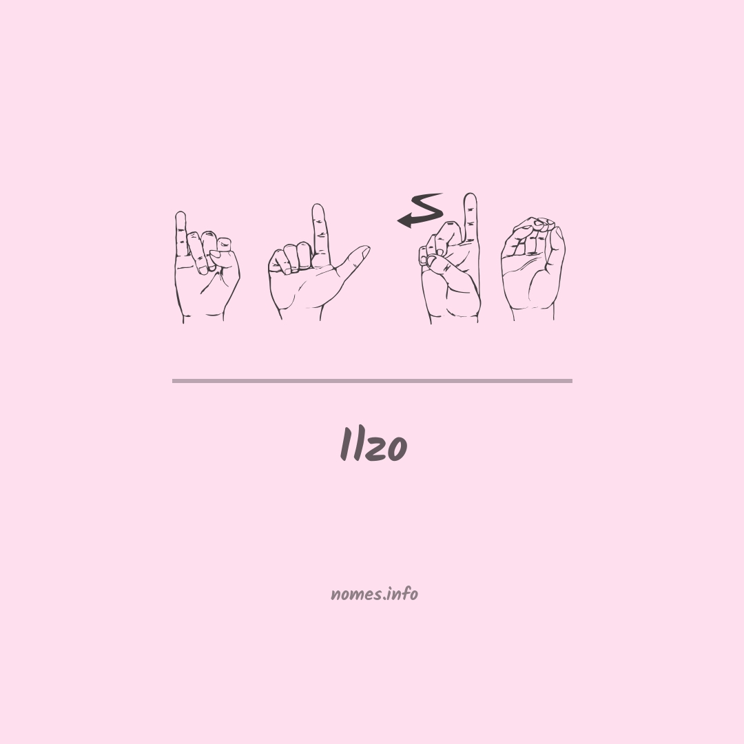 Ilzo em Libras