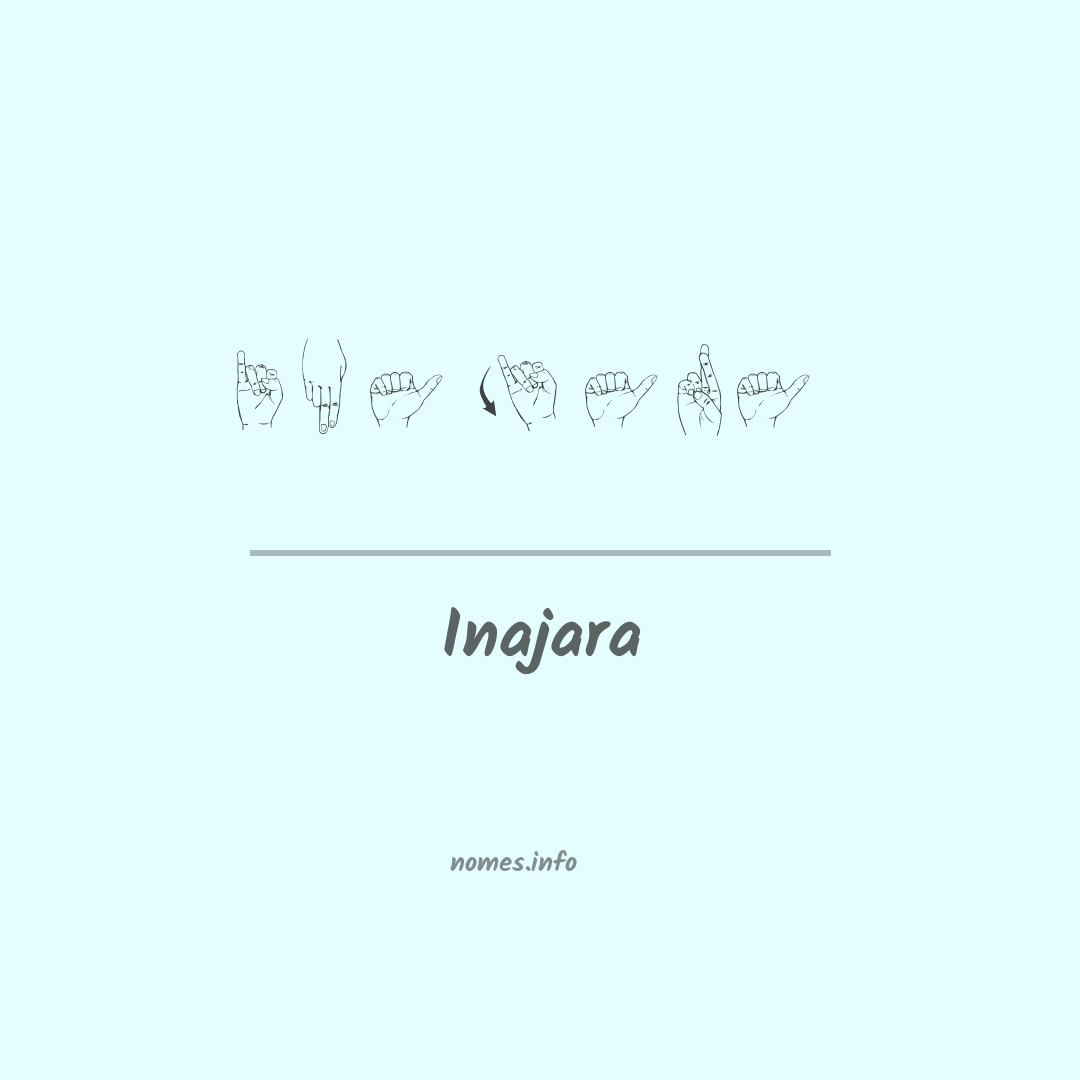 Inajara em Libras