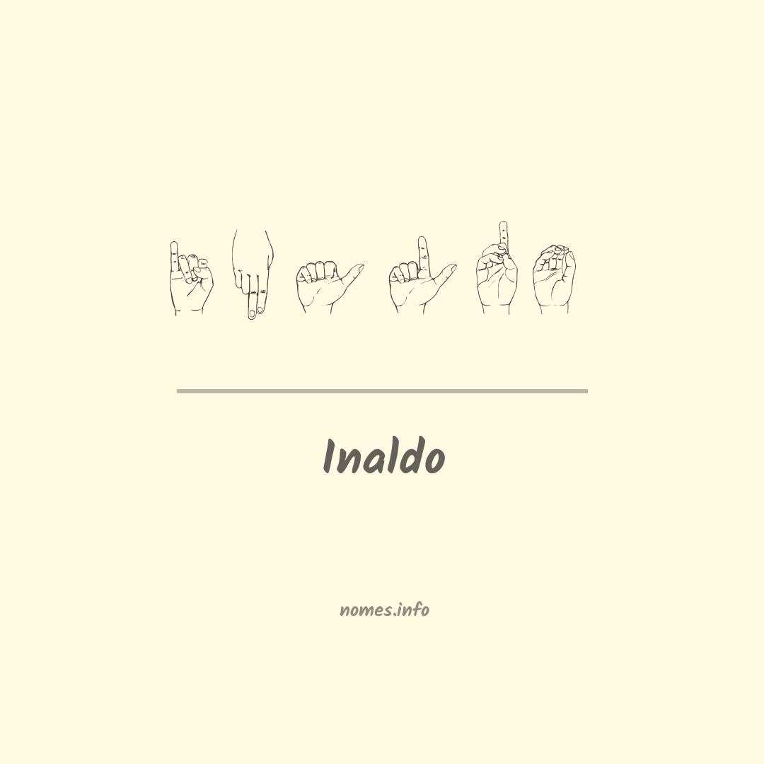 Inaldo em Libras