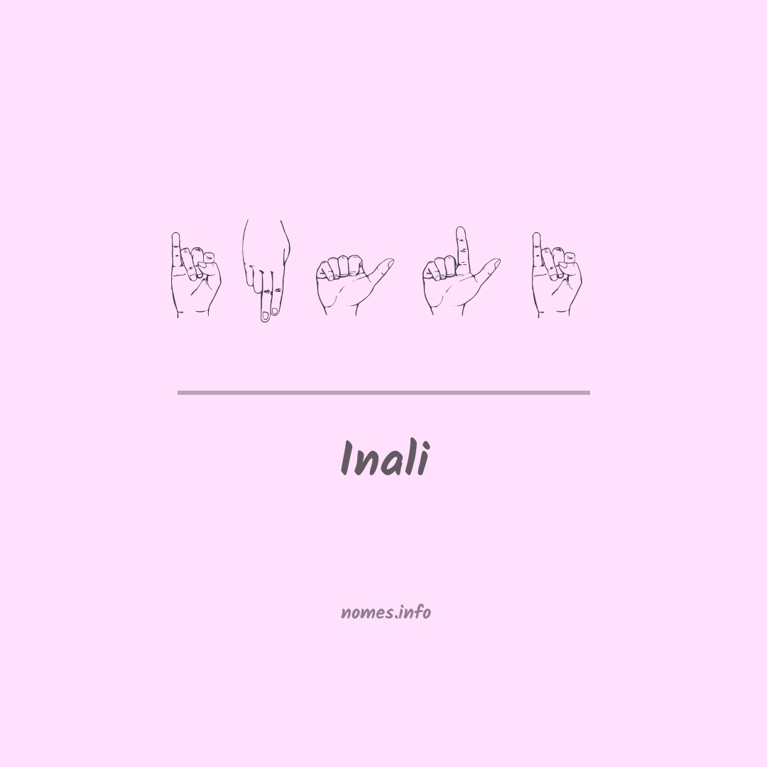 Inali em Libras