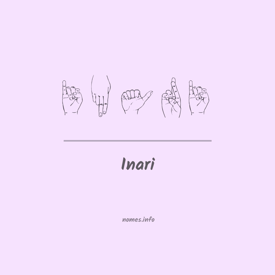 Inari em Libras