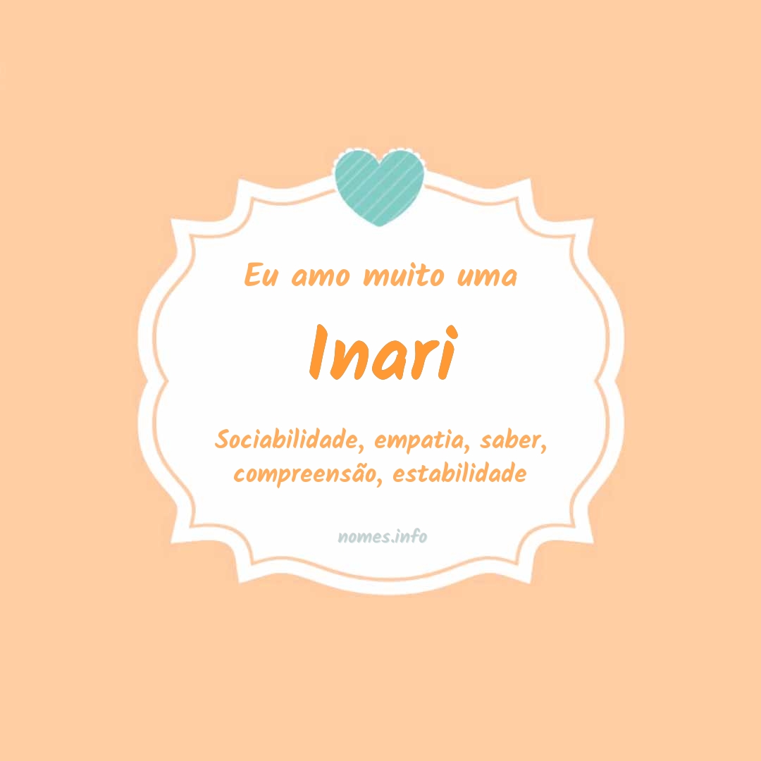Eu amo muito Inari