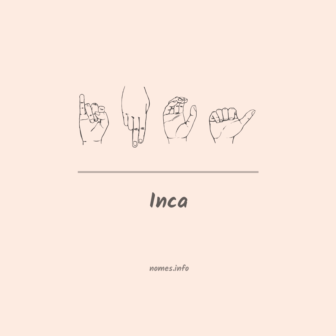 Inca em Libras