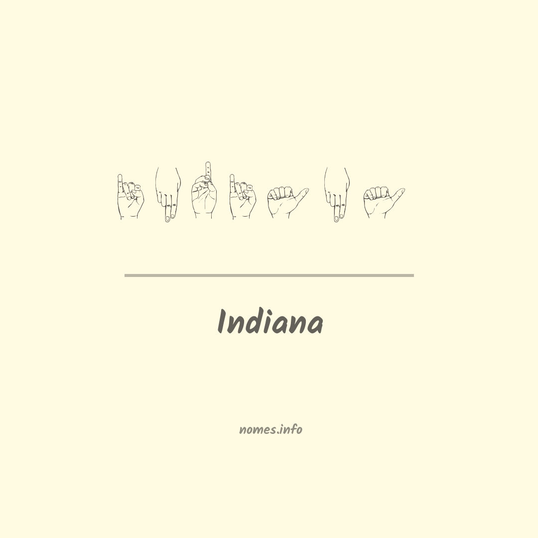 Indiana em Libras