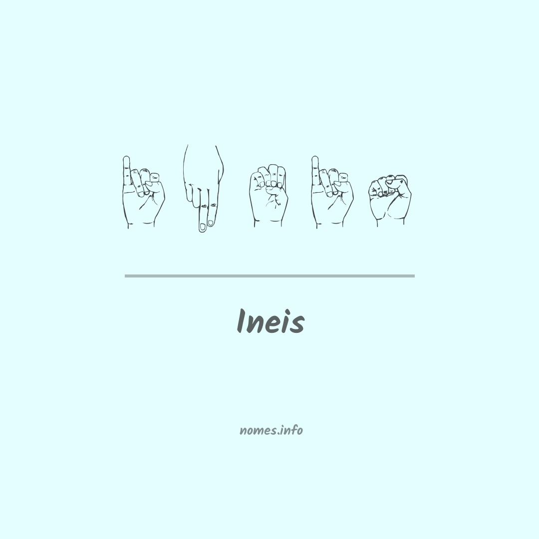 Ineis em Libras