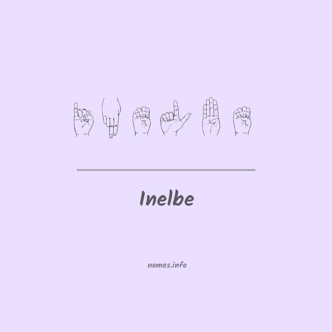 Inelbe em Libras