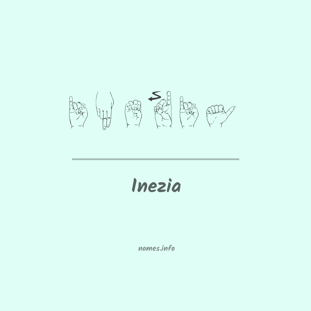 Inezia em Libras