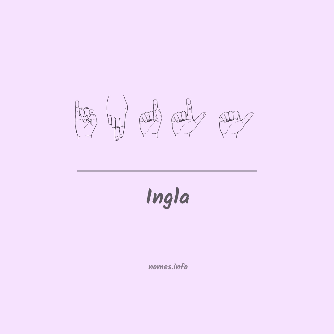 Ingla em Libras