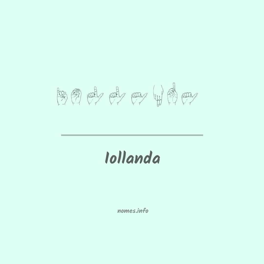 Iollanda em Libras