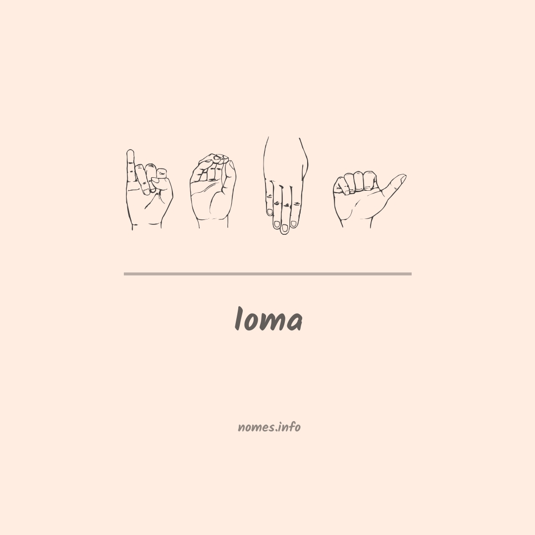 Ioma em Libras