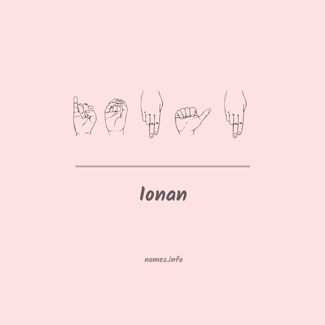 Ionan em Libras