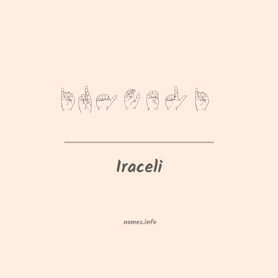 Iraceli em Libras