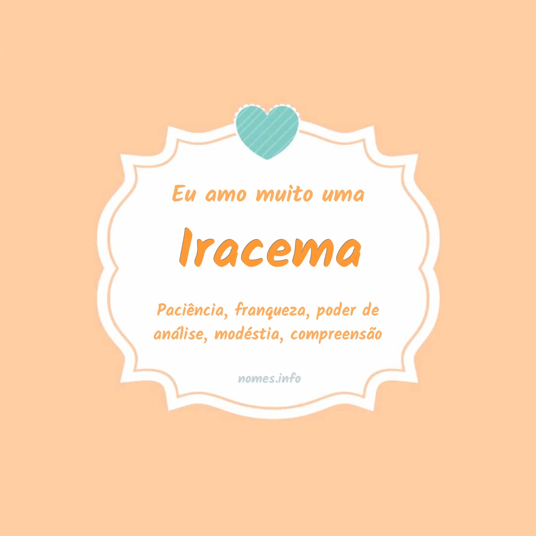 Eu amo muito Iracema