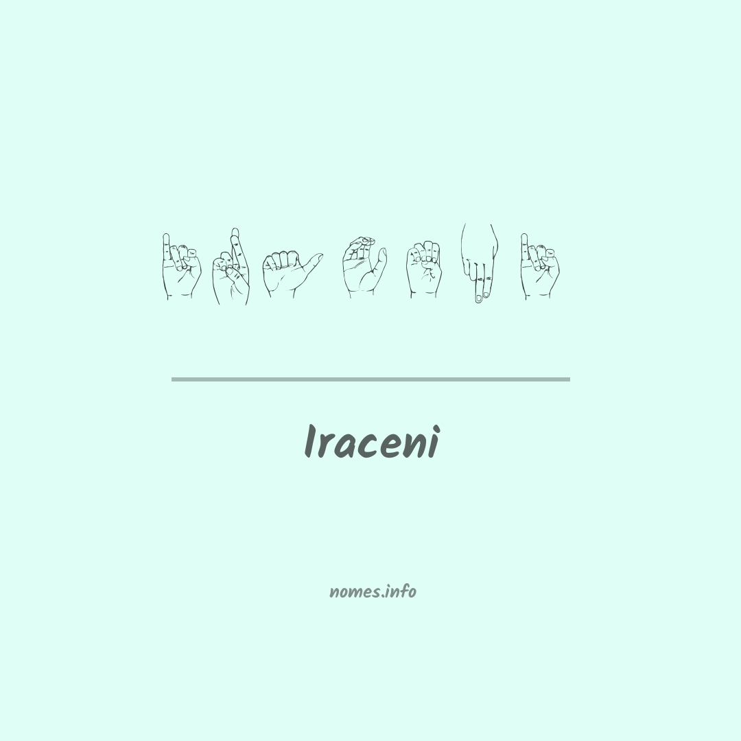 Iraceni em Libras