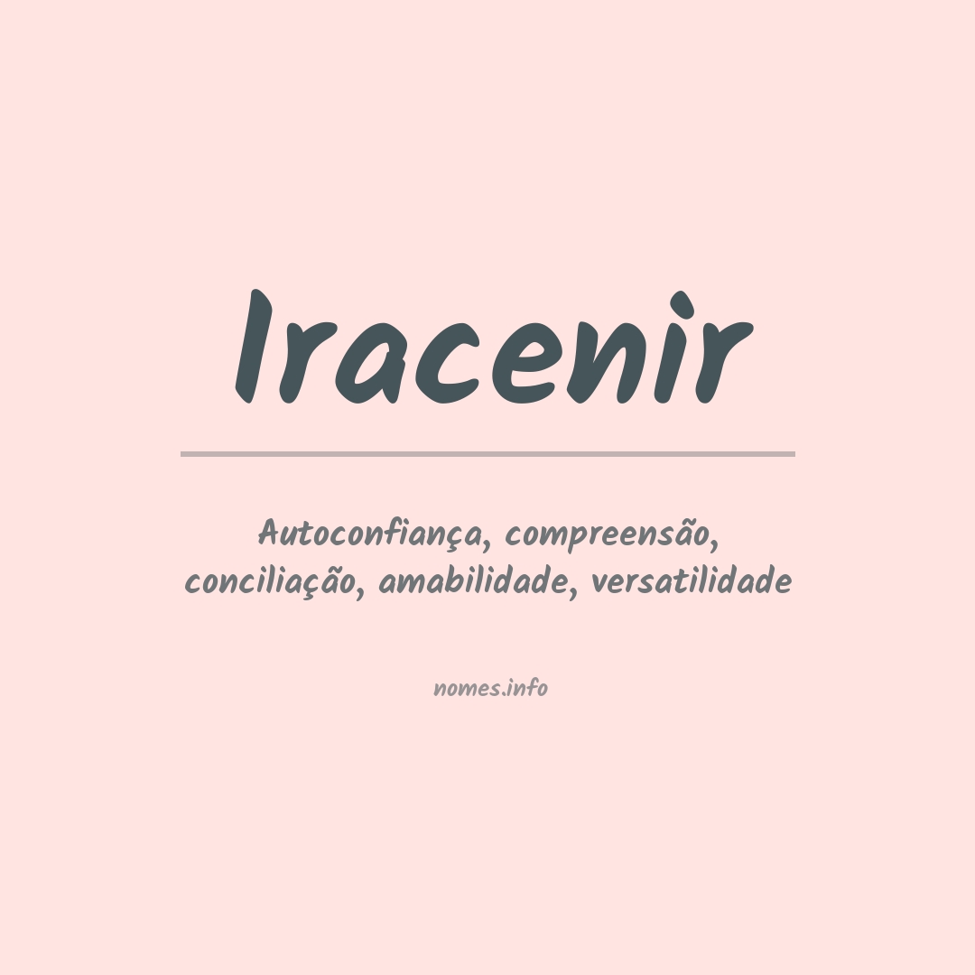Significado do nome Iracenir