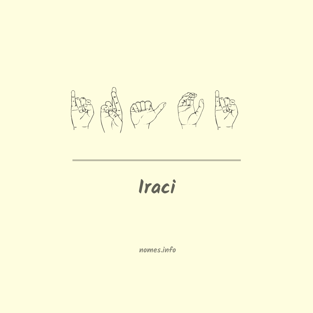 Iraci em Libras