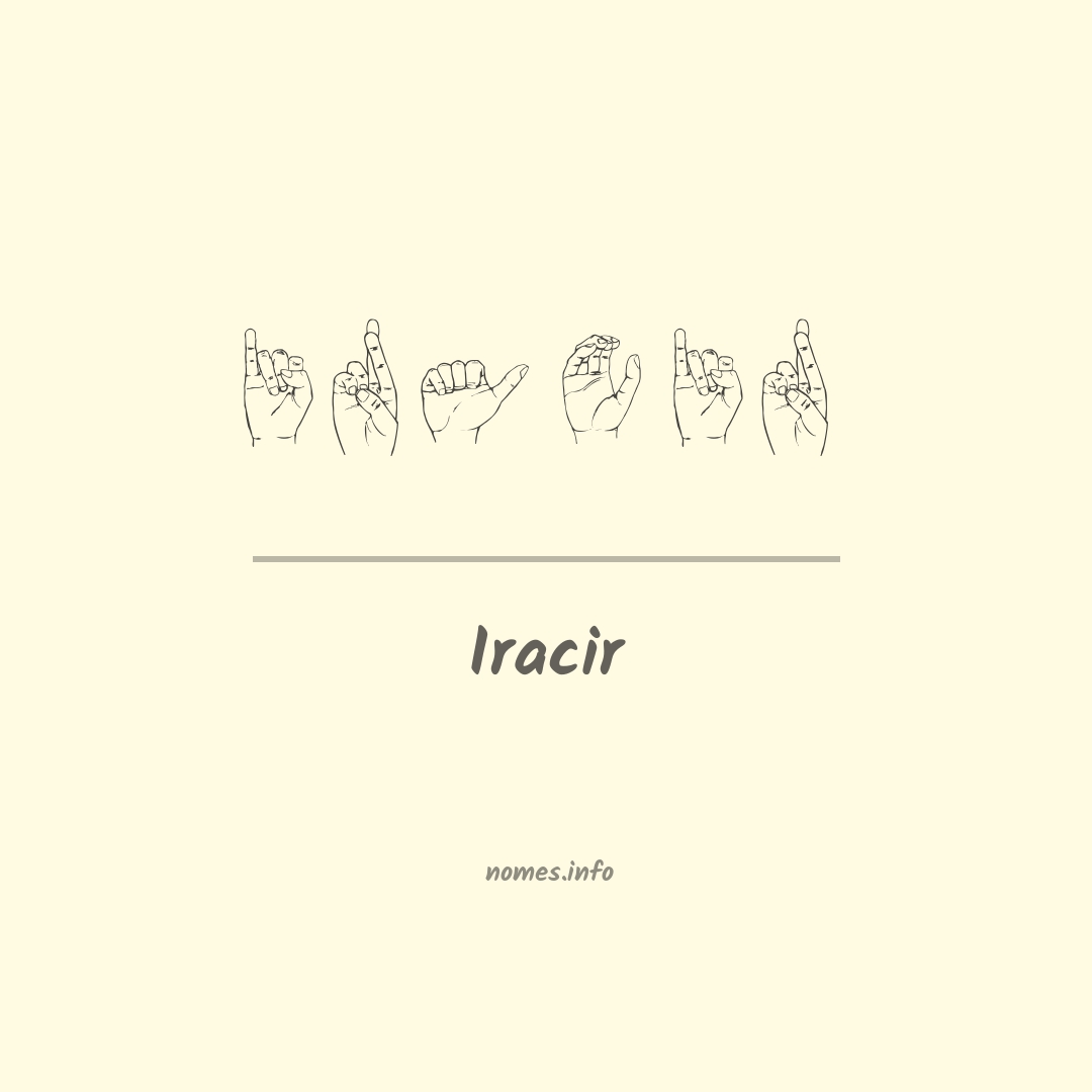 Iracir em Libras