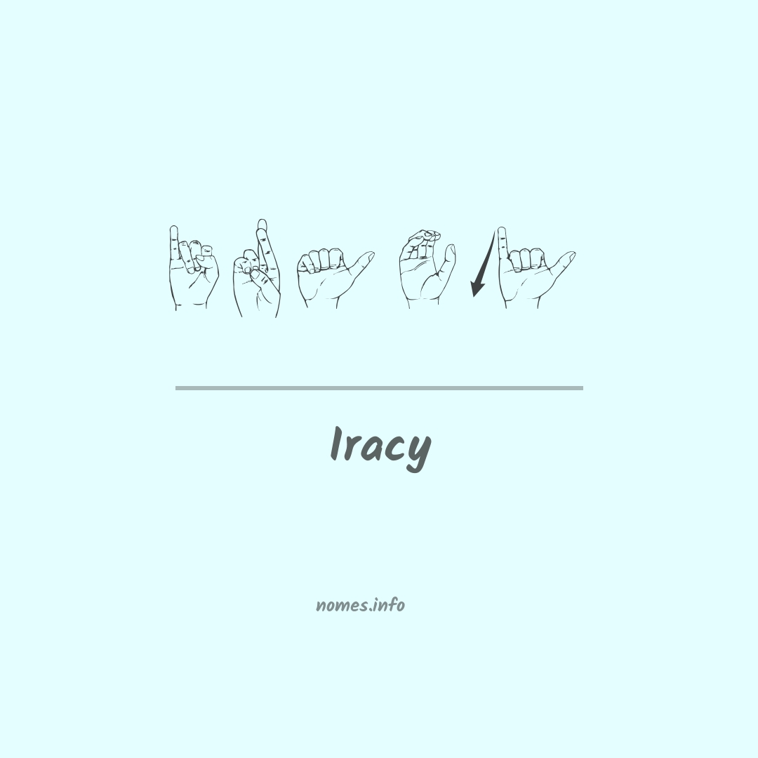 Iracy em Libras