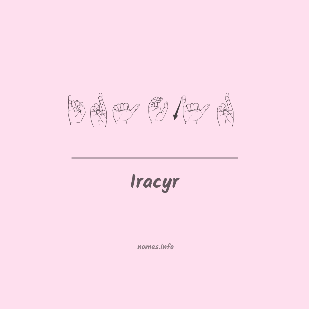 Iracyr em Libras