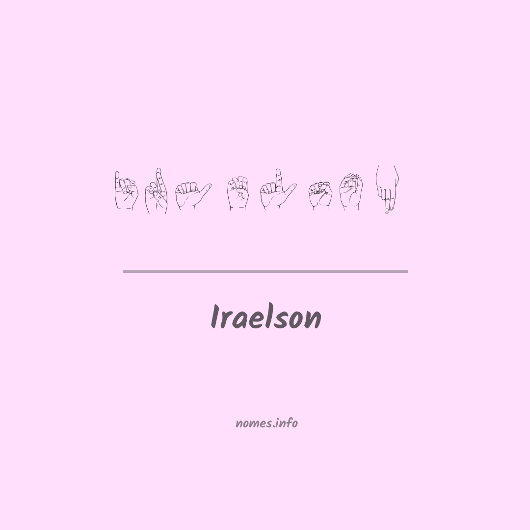 Iraelson em Libras