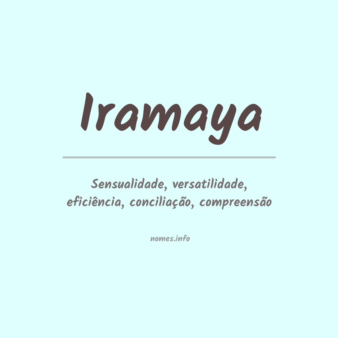 Significado do nome Iramaya