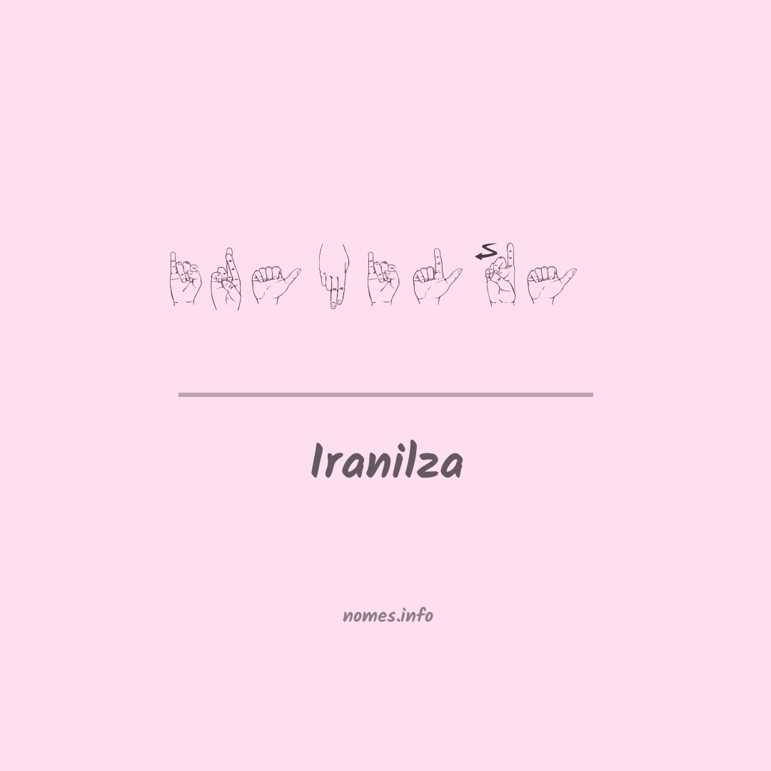 Iranilza em Libras