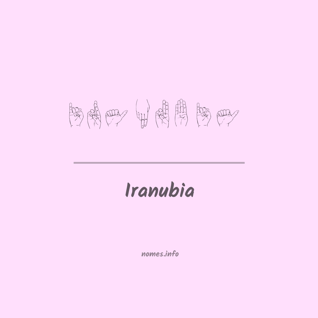 Iranubia em Libras