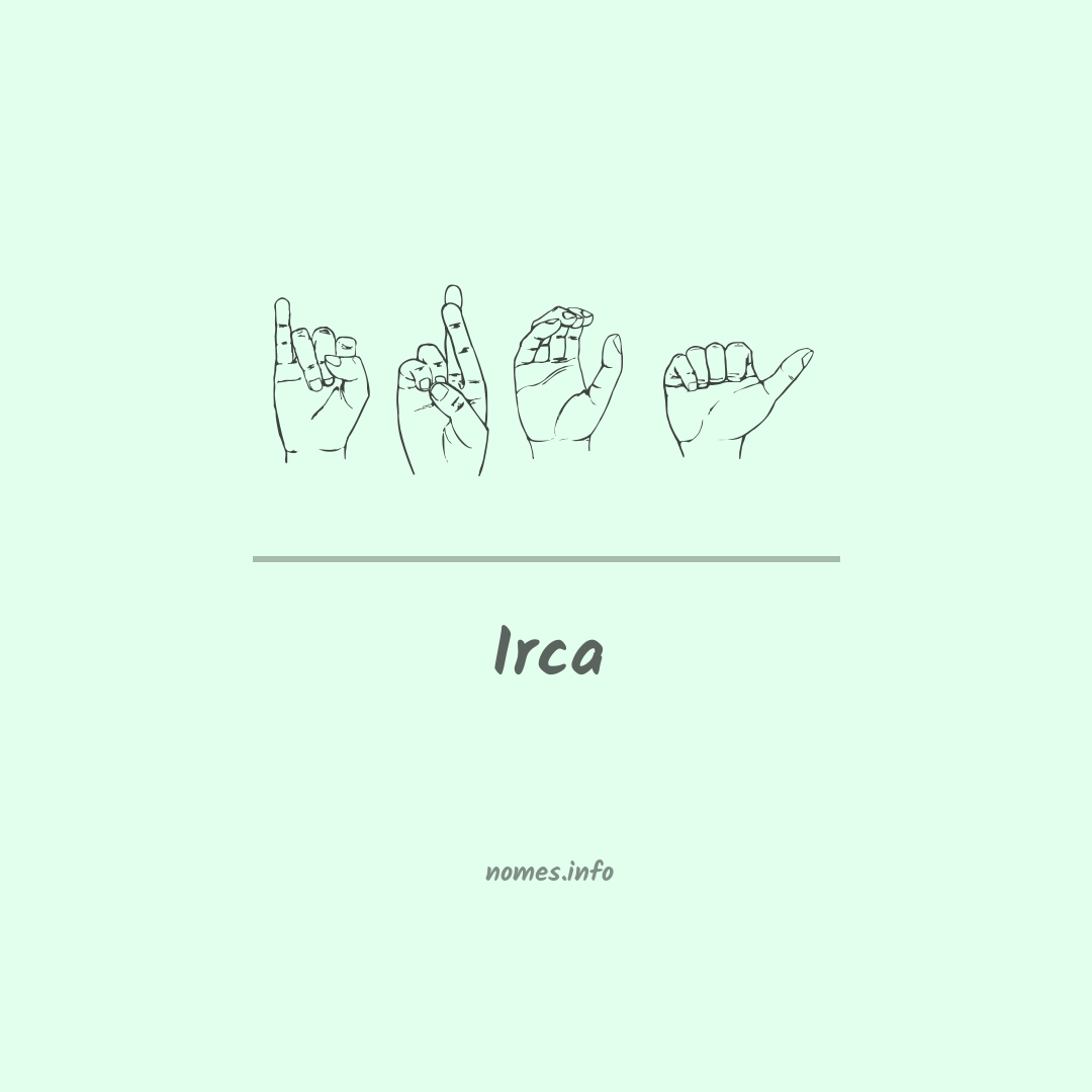 Irca em Libras