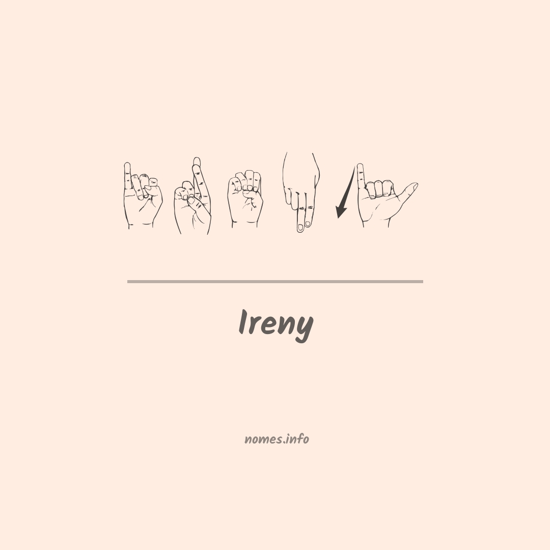 Ireny em Libras