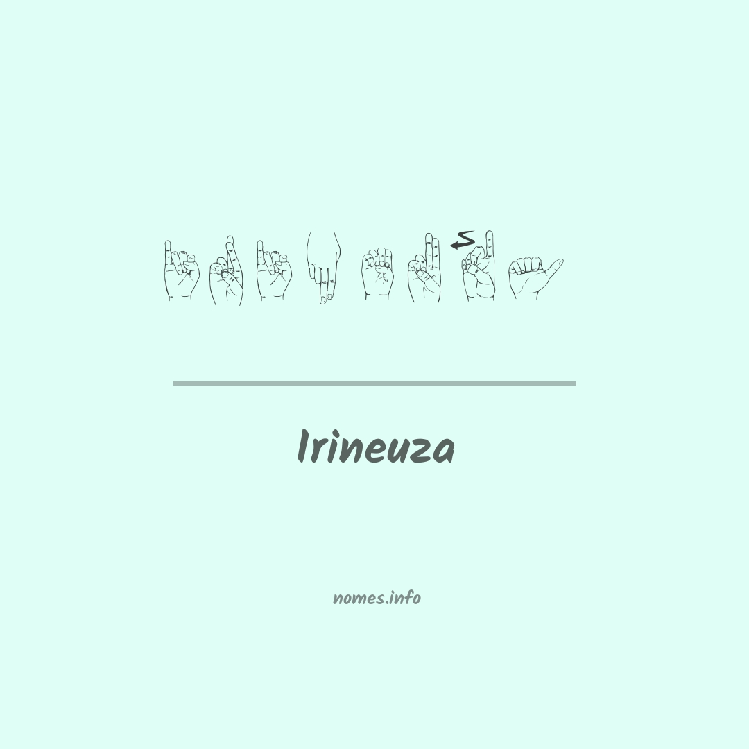 Irineuza em Libras