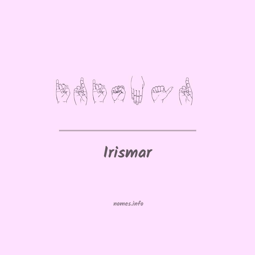 Irismar em Libras