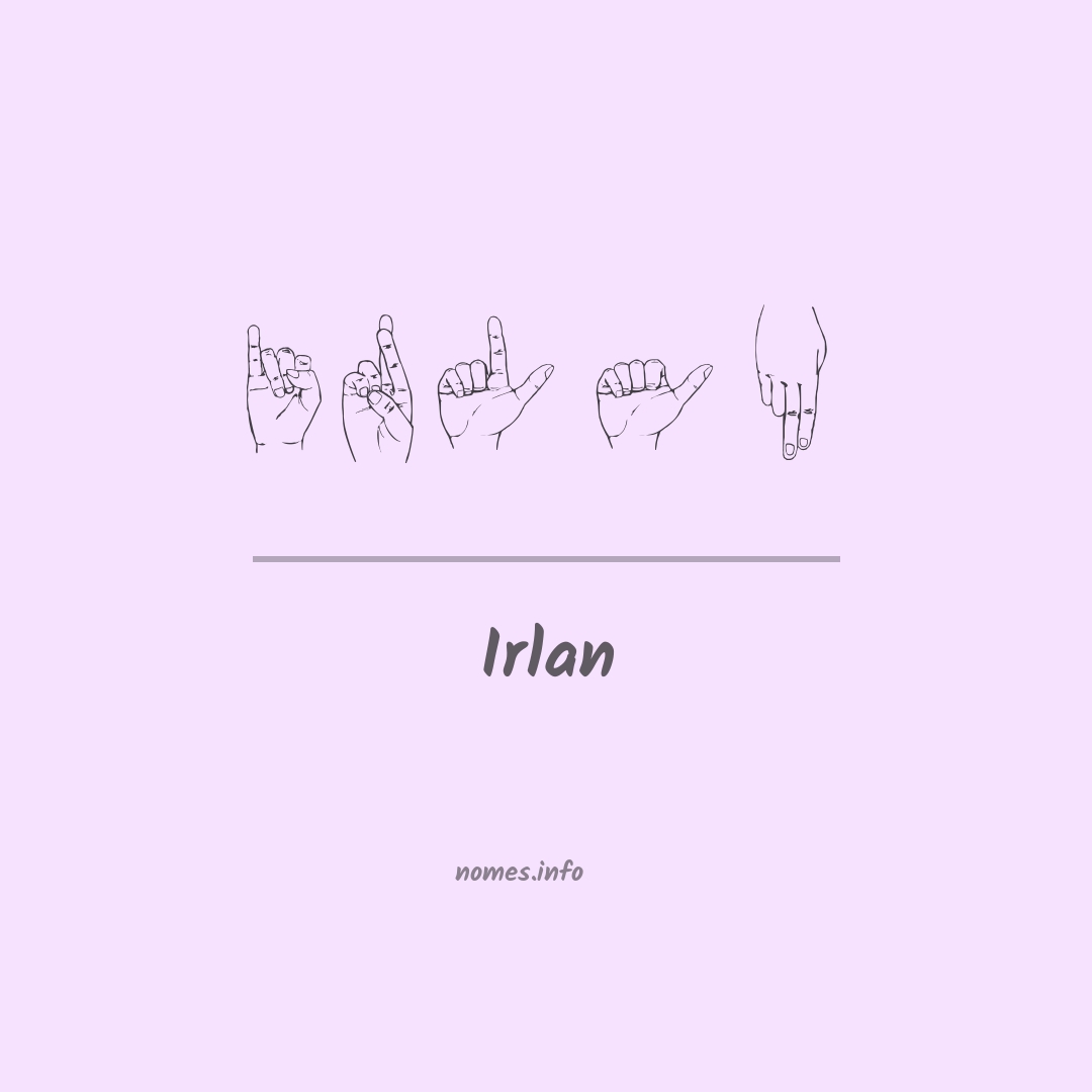 Irlan em Libras