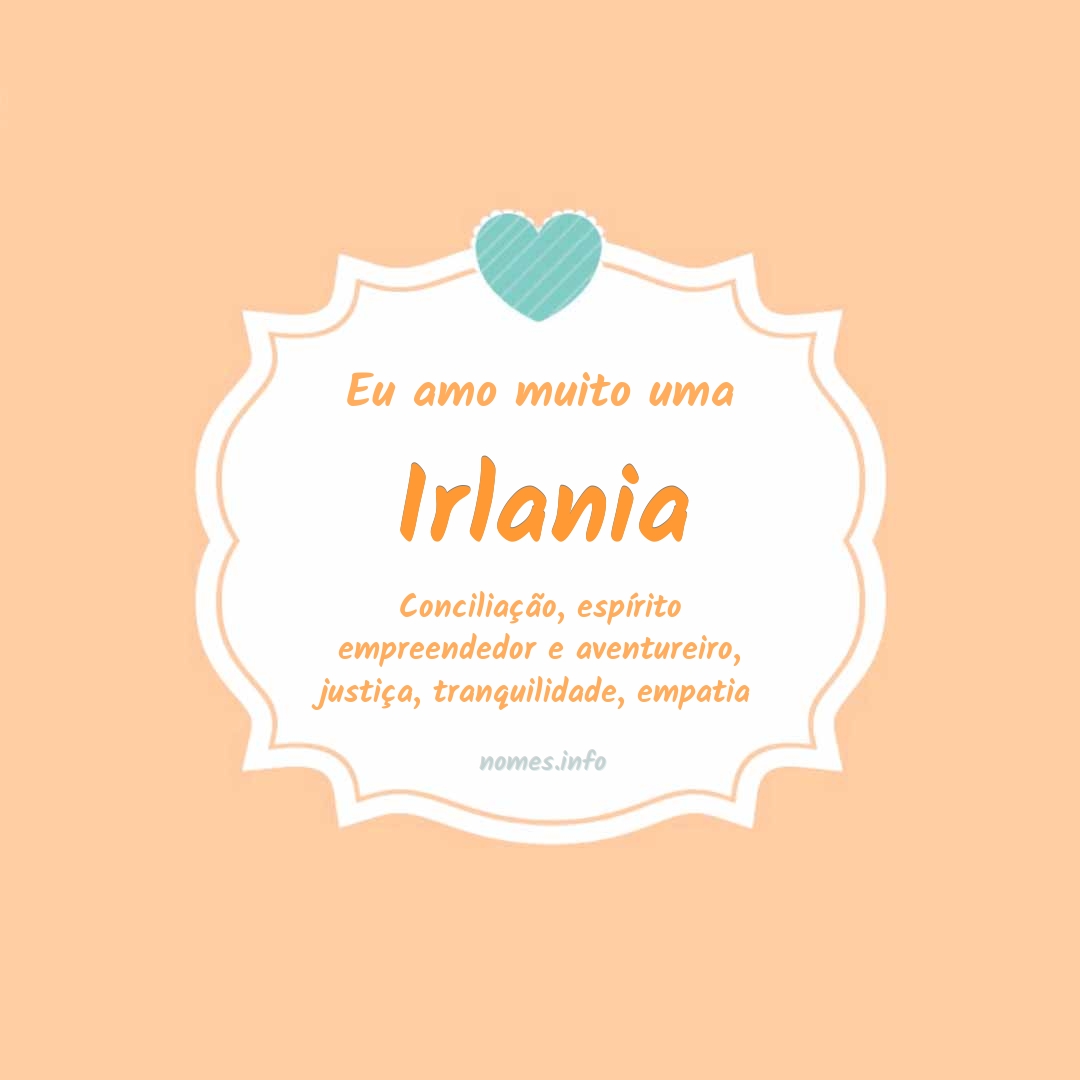 Eu amo muito Irlania