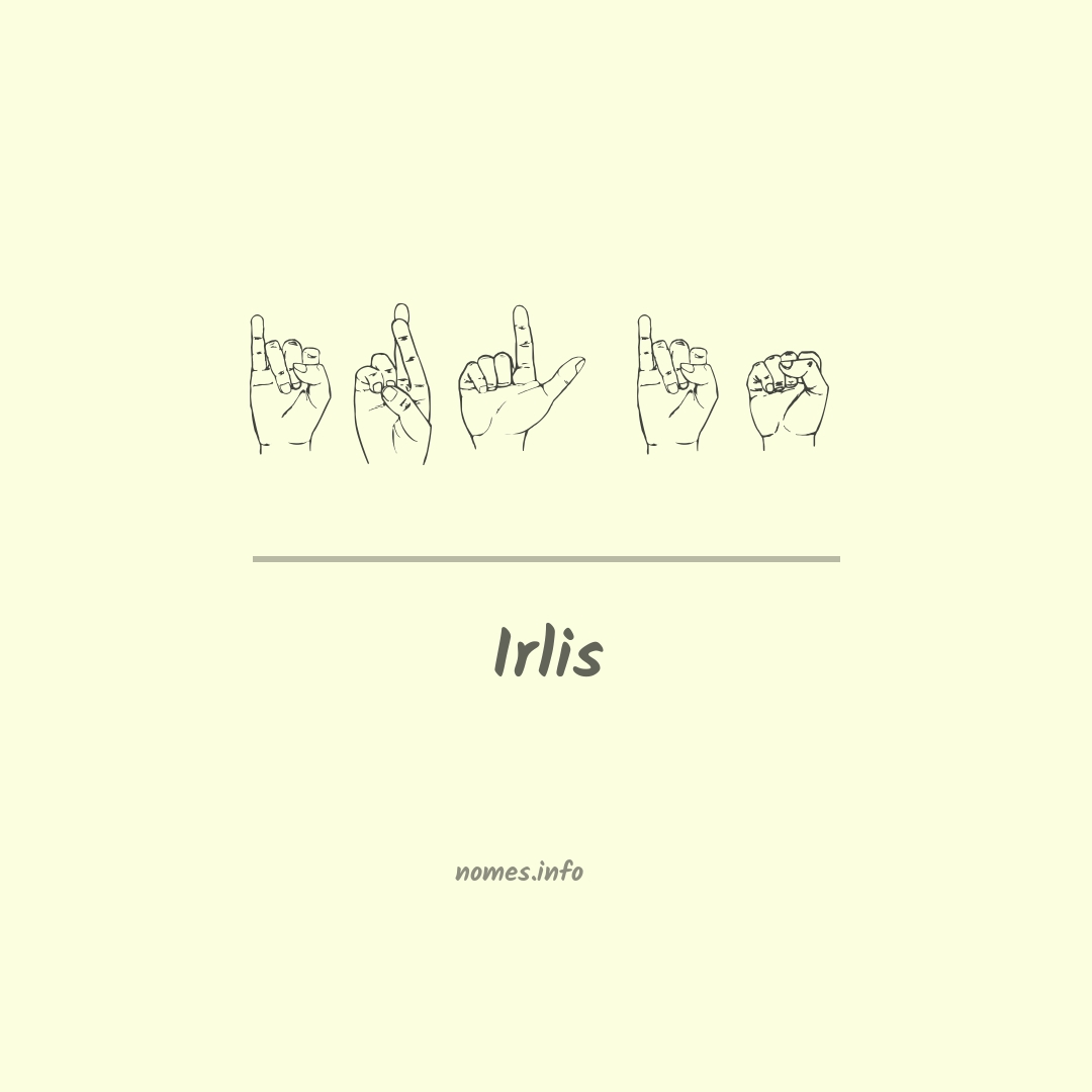 Irlis em Libras