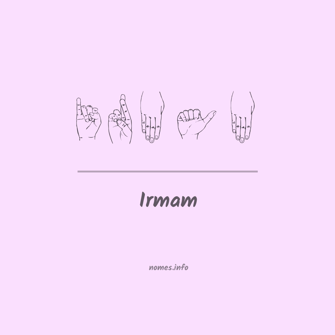 Irmam em Libras