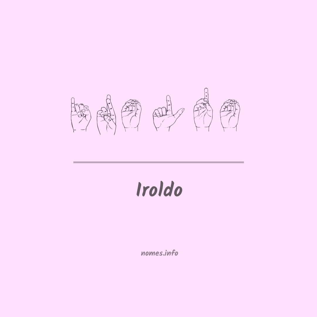 Iroldo em Libras