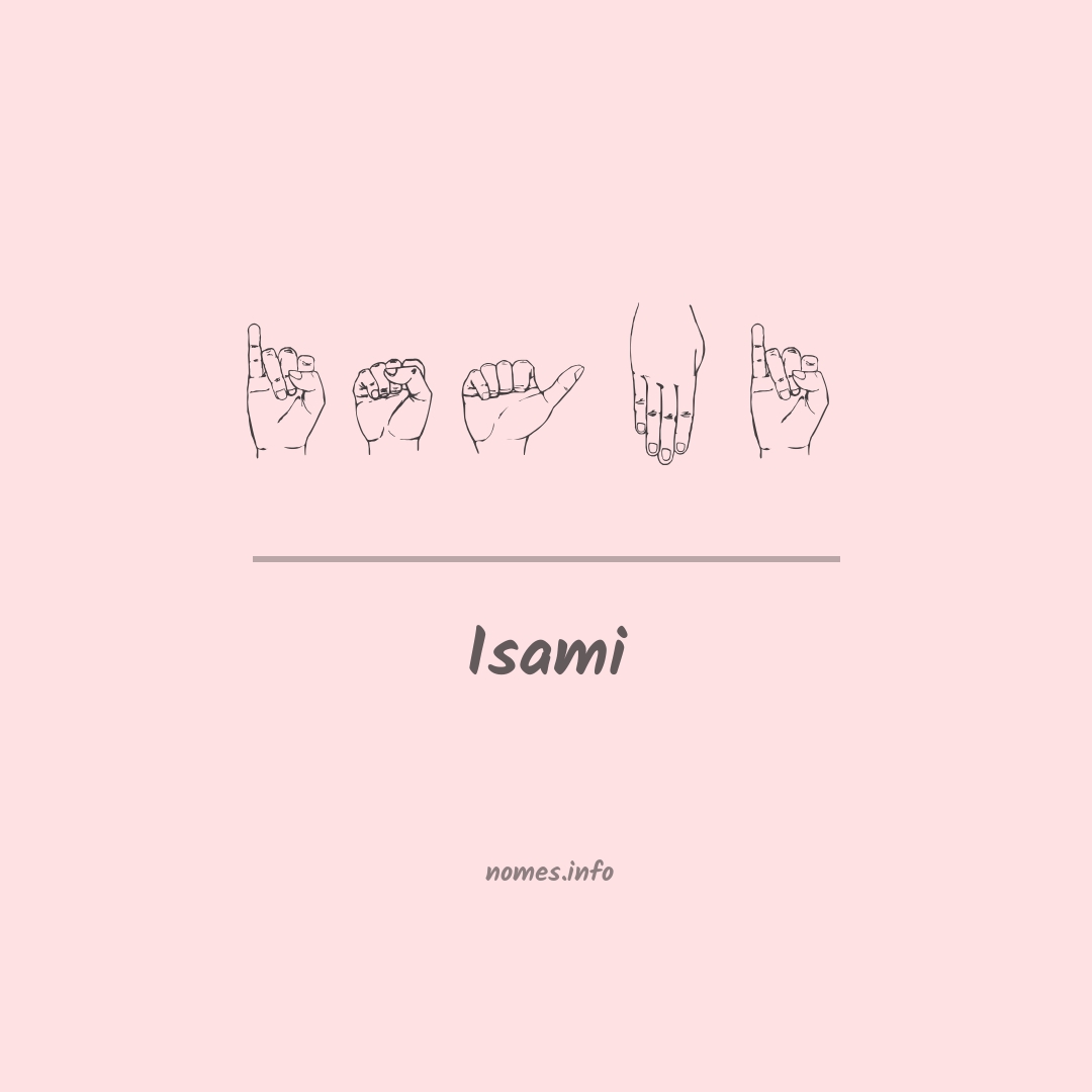 Isami em Libras