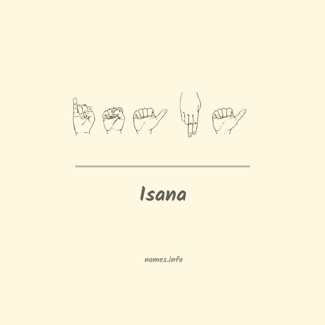Isana em Libras