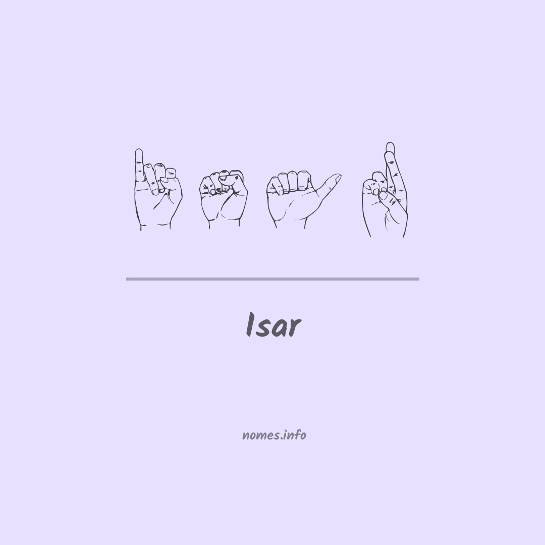 Isar em Libras