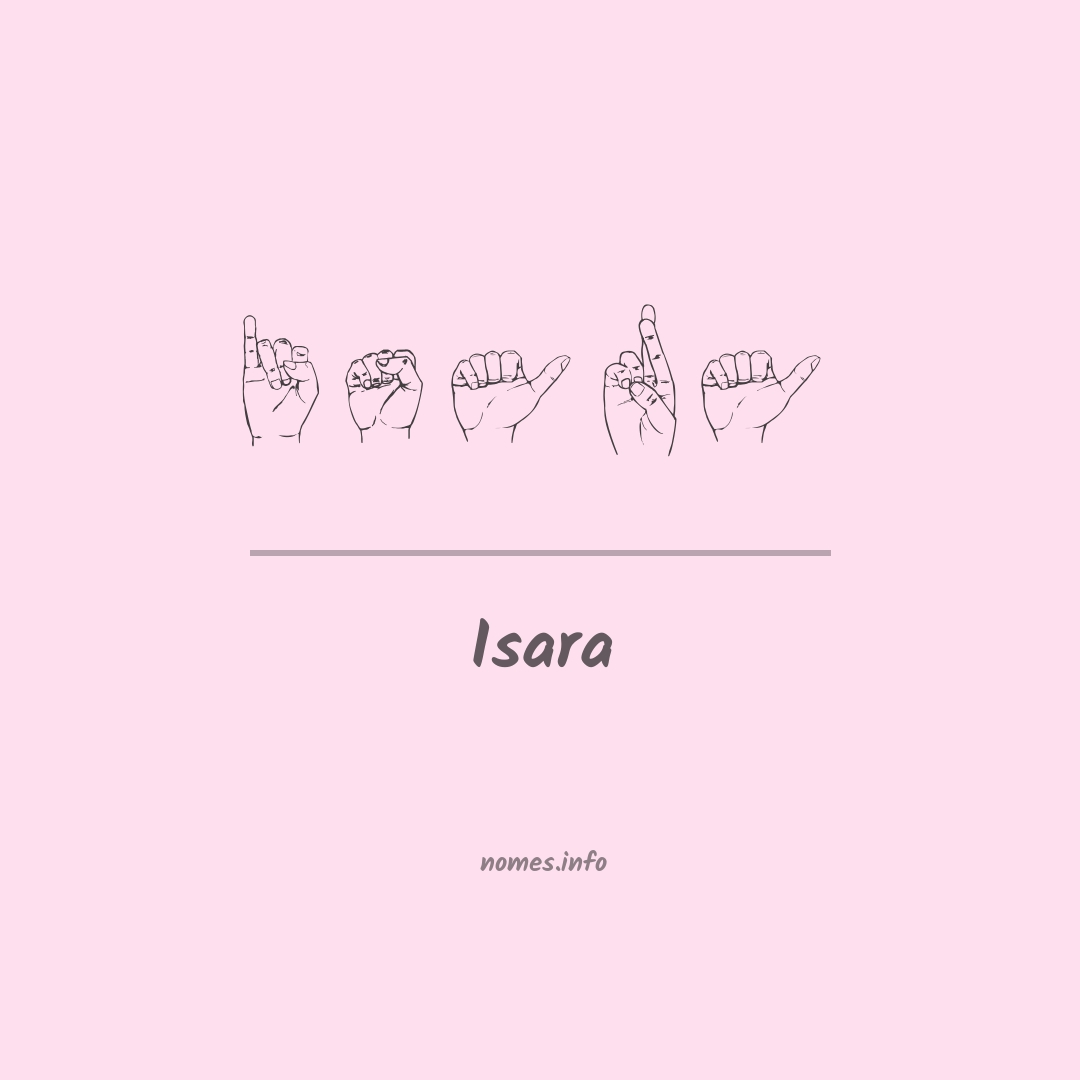 Isara em Libras
