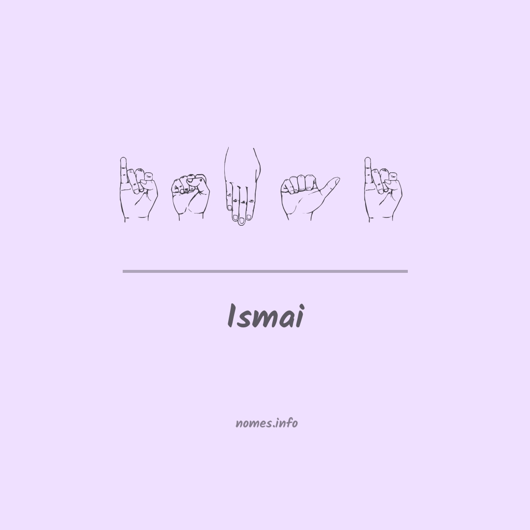 Ismai em Libras