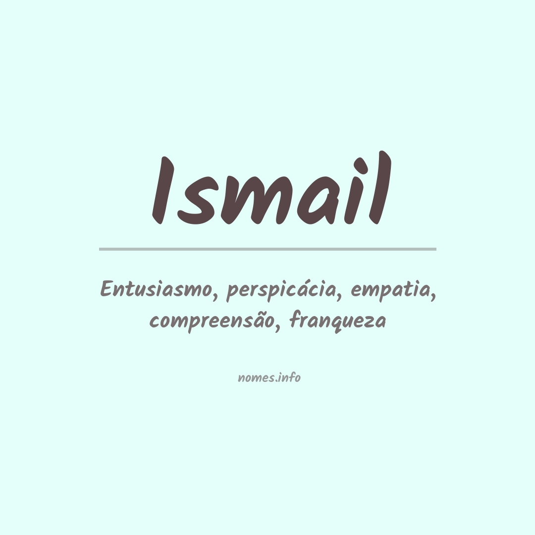 Significado do nome Ismail