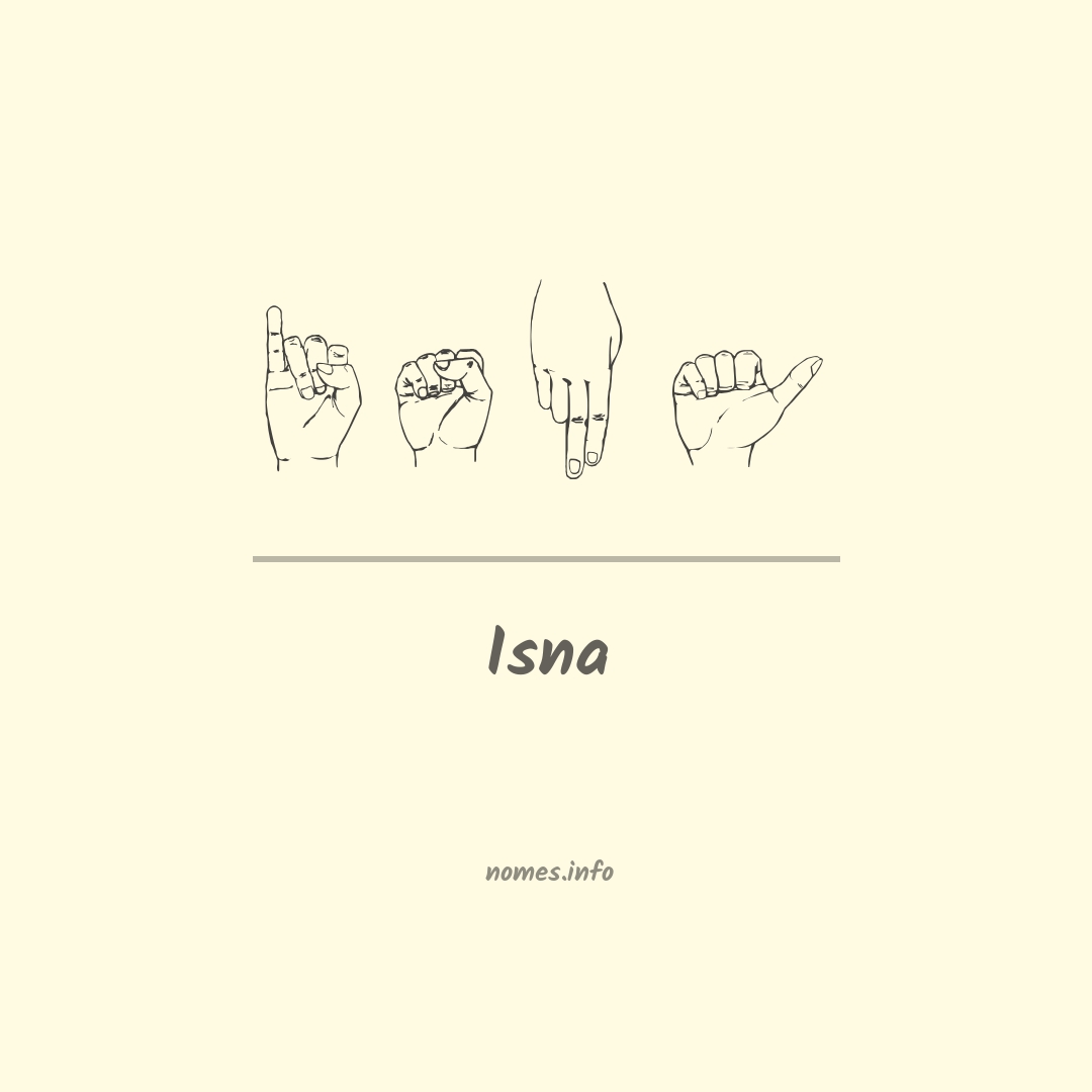Isna em Libras
