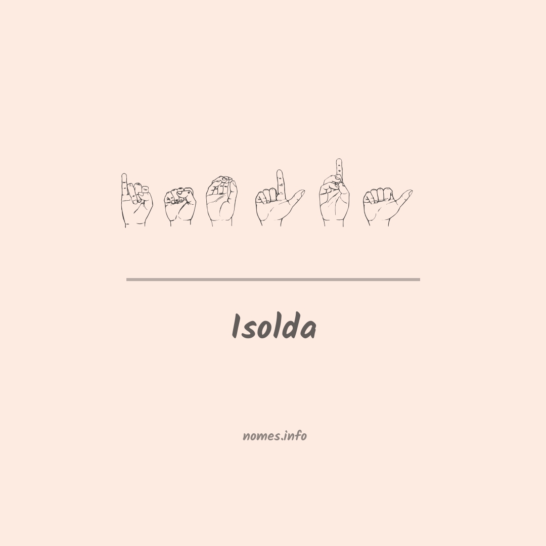 Isolda em Libras