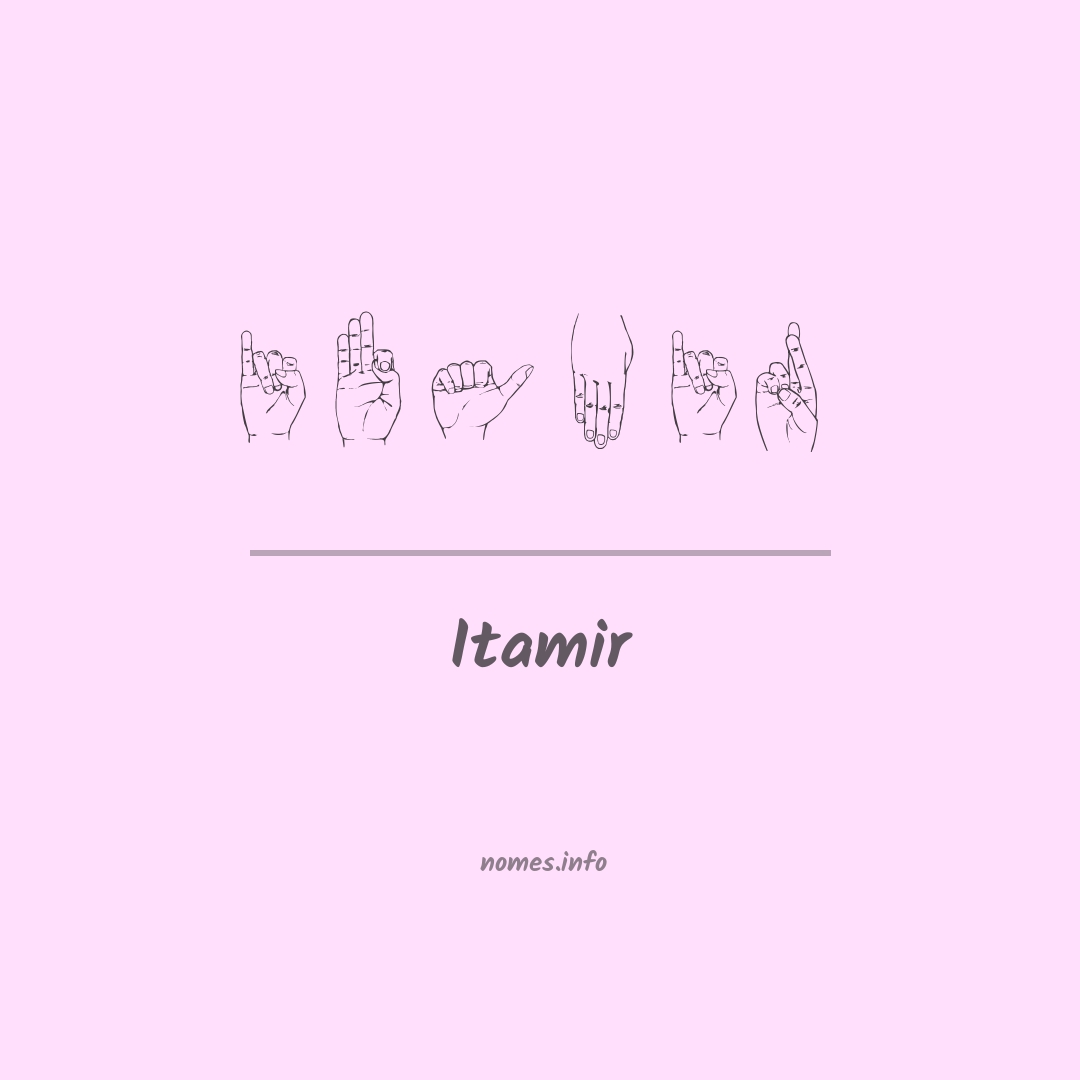 Itamir em Libras